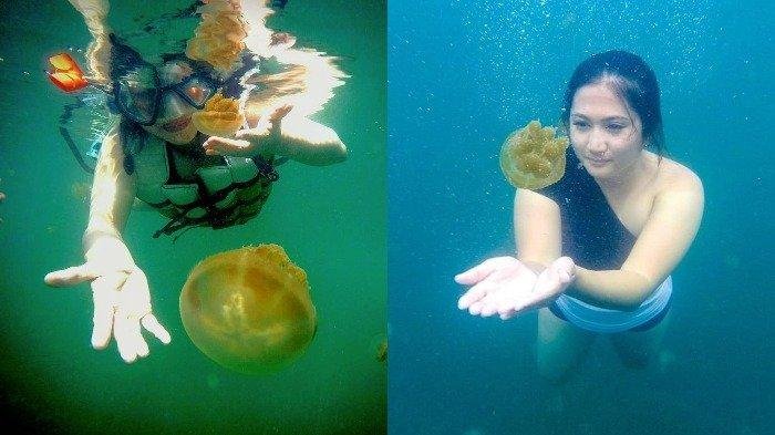 danau kakaban di kalimantan timur