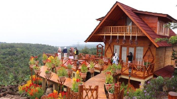 bukit sagara tempat wisata baru di sukabumi bisa memandang laut lepas sambil menikmati durian