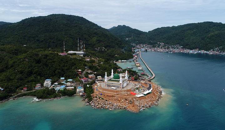 Jembatan Selayang Pandang II Jadi Ikon Baru Tarempa Anambas