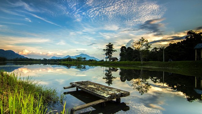 Pesona Danau Aur Musi Rawas Kompas