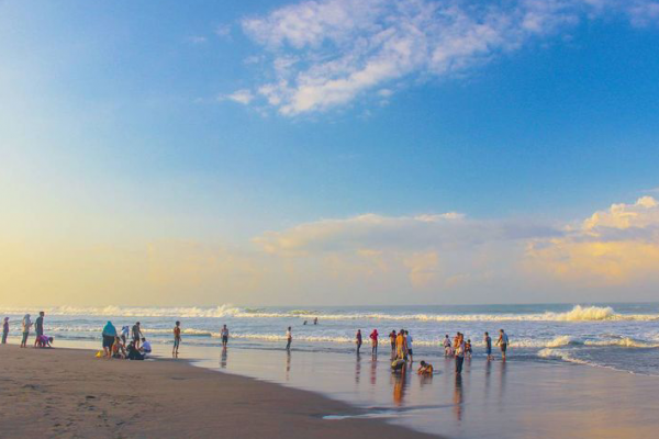 potret pantai bocor Kebumen