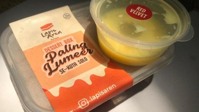 lapis aren balapan yang di beli salah satu warga