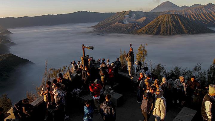 Libur Nataru, Taman Nasional Bromo Tengger Semeru Tambah Kuota Pengunjung Seribu Orang per Hari