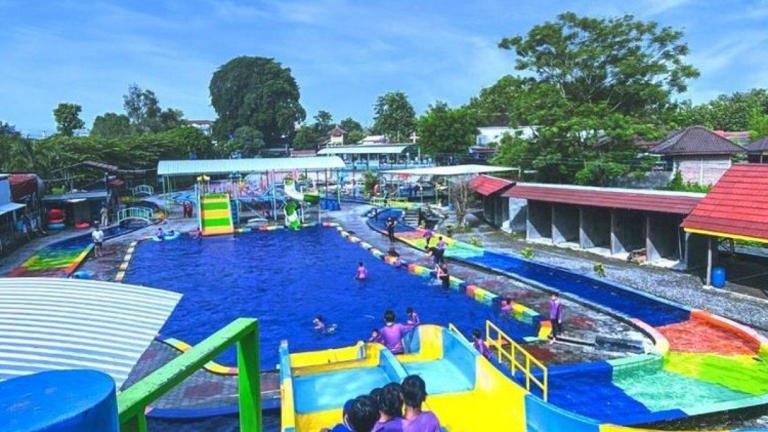 Rekomendasi Wisata Air di Klaten,Bisa Arung Jeram Tapi Tetap Aman,HTM Mulai Rp 8 Ribu